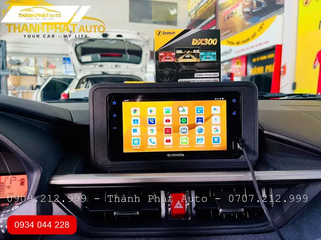 Android Box Toyota Wigo 2025 - Đơn Vị Thi Công Lắp Đặt Chính Hãng TPHCM ảnh thực tế 2