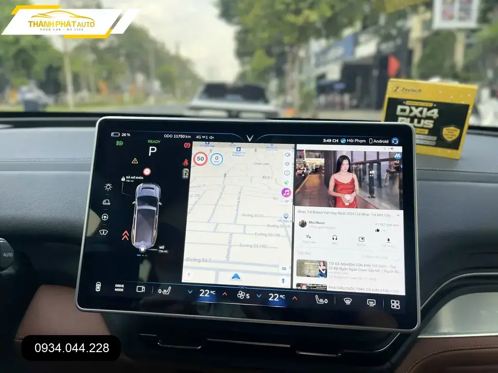 Android Box Cho Xe Vinfast VF8 2024 - Địa Chỉ Lắp Đặt Uy Tín Tại TPHCM