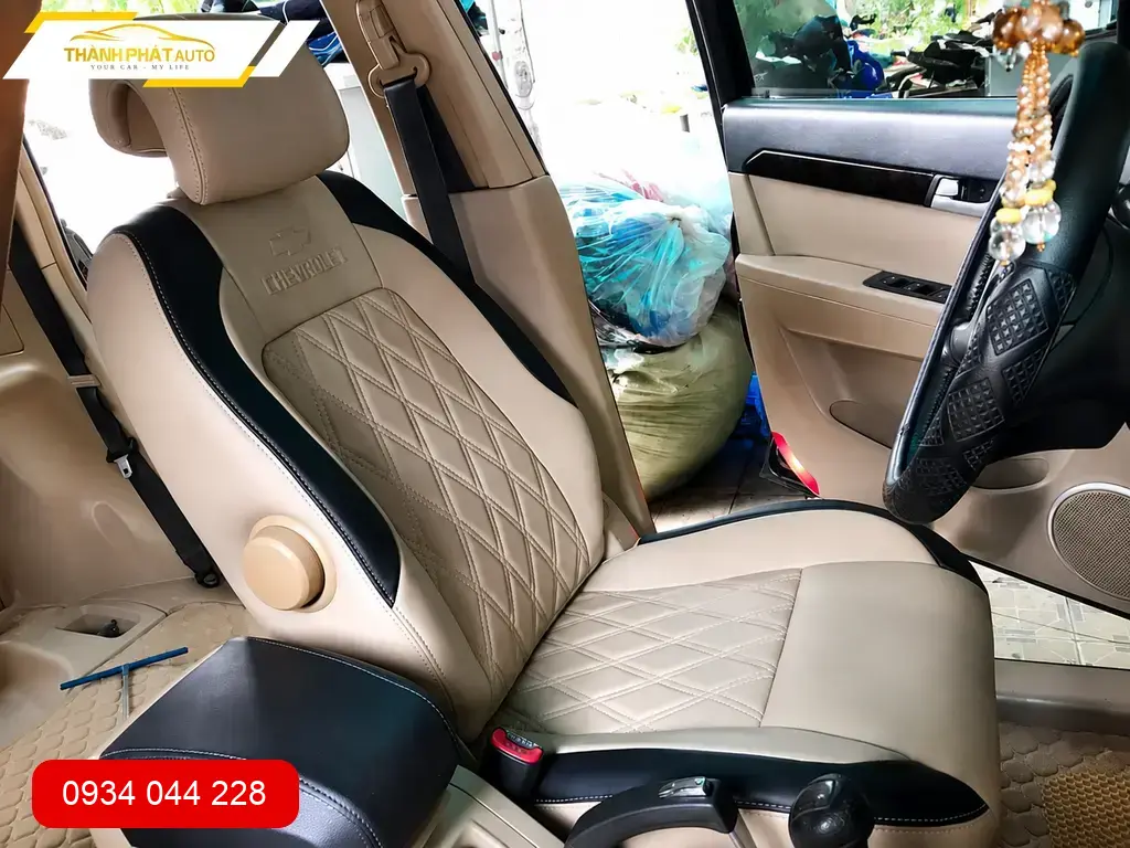 Bọc Ghế Da Chevrolet Captiva 2010 - Trung Tâm Lắp Đặt Cao Cấp TPHCM