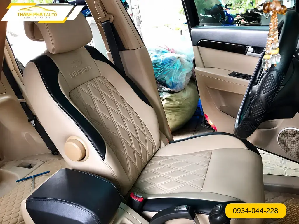Bọc Ghế Da Chevrolet Captiva 2011 - Trung Tâm Lắp Đặt Uy Tín TPHCM