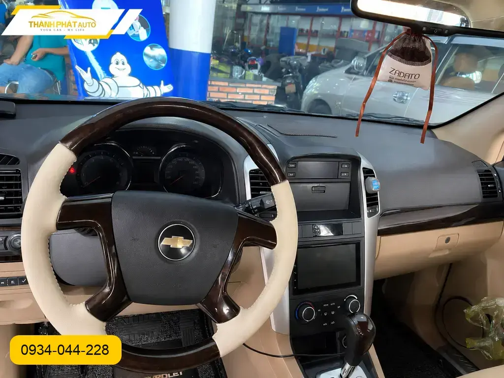 Bọc Ghế Da Chevrolet Captiva 2014 - Trung Tâm Chuyên Độ Ghế Cao Cấp TPHCM ảnh thực tế 2