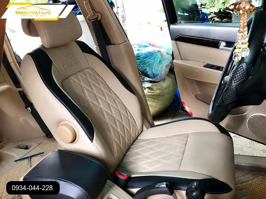 Bọc Ghế Da Chevrolet Captiva - Nơi Bọc Ghế Da Uy Tín Tại TP.HCM