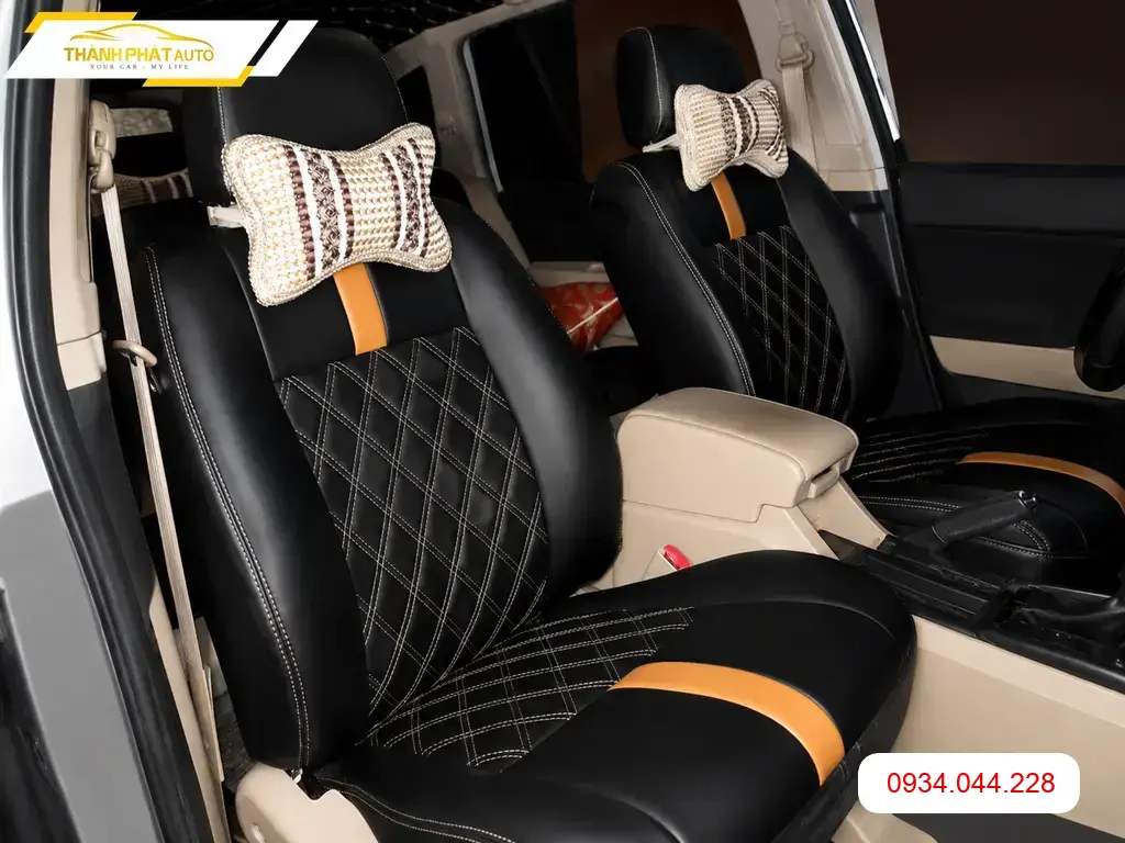 Bọc Ghế Da Cao Cấp Ford Everest 2015 - Trung Tâm Lắp Đặt Chính Hãng TPHCM ảnh thực tế 2