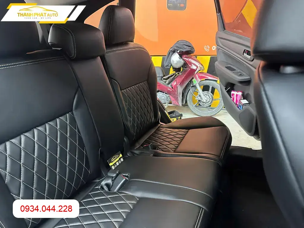 Bọc Ghế Da Honda BR-V Cao Cấp - Trung Tâm Thi Công Uy Tín TPHCM ảnh thực tế 2
