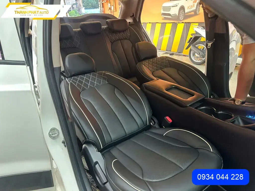 Bọc Ghế Da Hyundai i10 2013 - Trung Tâm Lắp Đặt Chính Hãng Giá Tốt TPHCM ảnh thực tế 2
