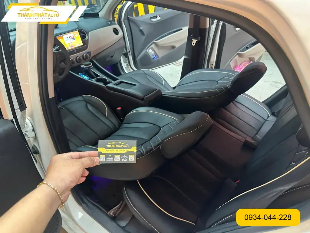 Bọc Ghế Da Hyundai i10 2024 - Nơi Độ Ghế Da Uy Tín Giá Tốt TPHCM ảnh thực tế 2