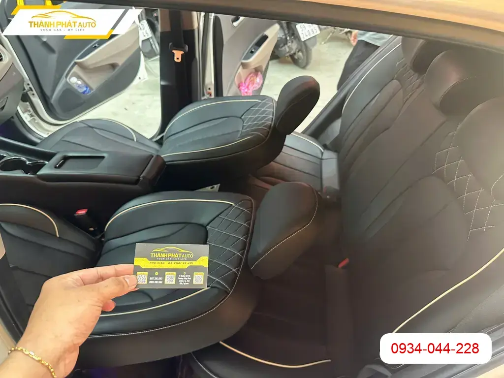 Bọc Ghế Da Hyundai i10 2024 - Nơi Độ Ghế Da Uy Tín Giá Tốt TPHCM ảnh thực tế 3