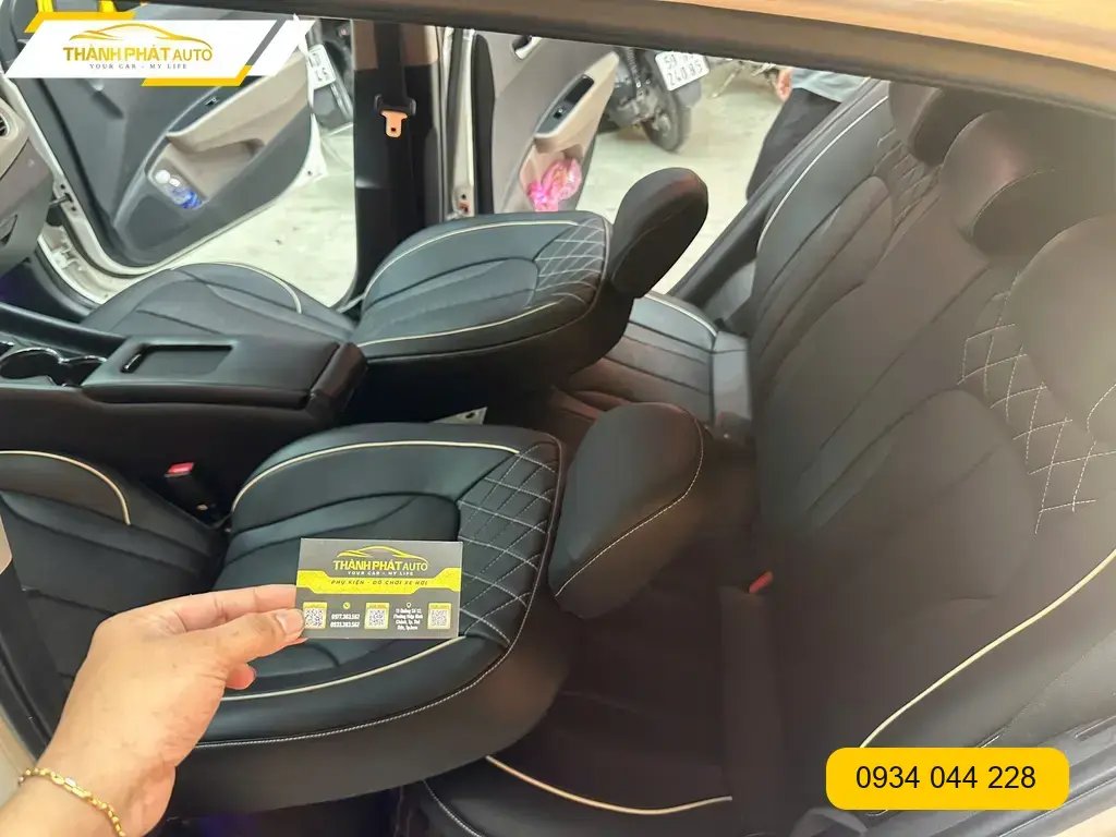 Bọc Ghế Da Hyundai i10 - Địa Chỉ Thi Công Uy Tín Tại Củ Chi TPHCM ảnh thực tế 3