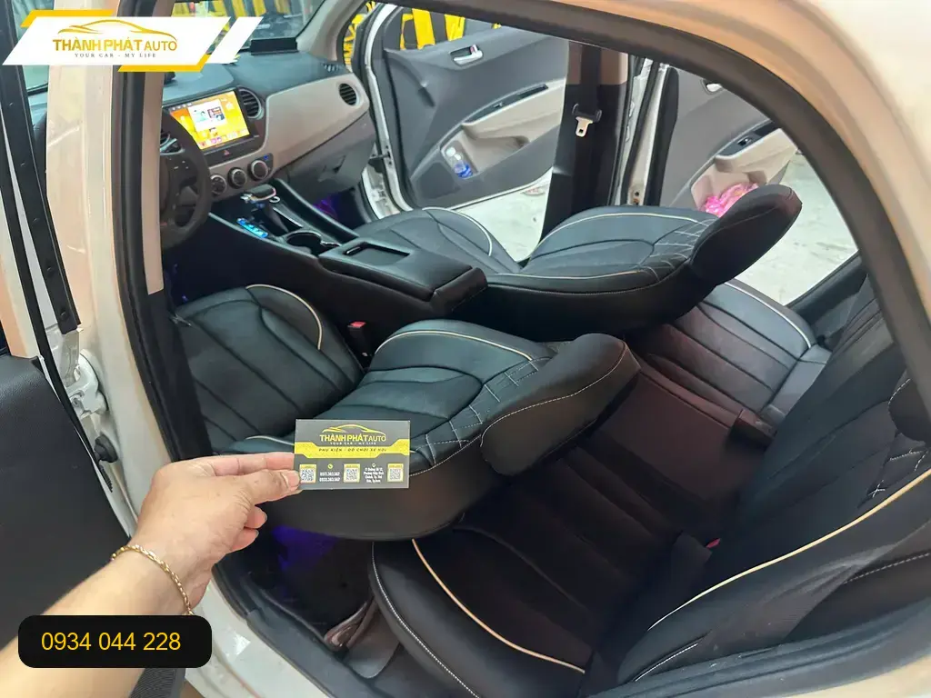 Bọc Ghế Da Hyundai i10 - Địa Chỉ Bọc Ghế Da Chính Hãng Giá Tốt TPHCM ảnh thực tế 2