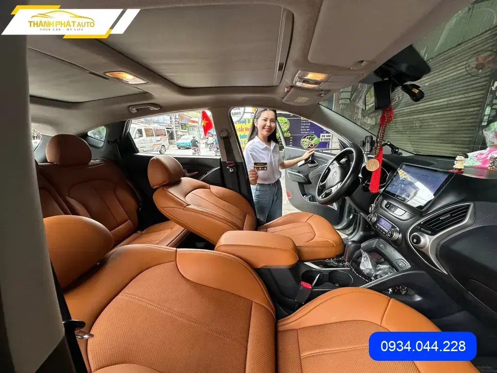 Bọc Ghế Da Hyundai Tucson 2019 - Trung Tâm Lắp Đặt Uy Tín TPHCM ảnh thực tế 2