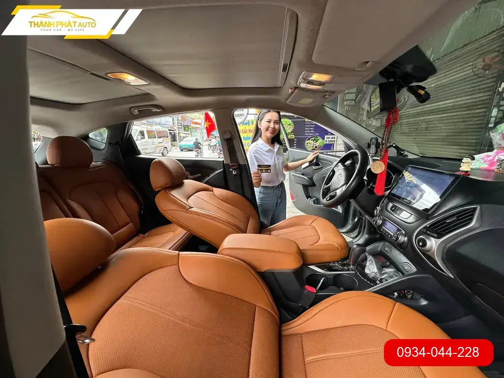 Bọc Ghế Da Hyundai Tucson 2022 - Địa Chỉ Lắp Đặt Uy Tín TPHCM ảnh thực tế 2