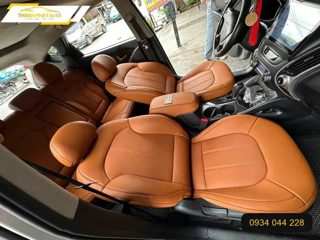 Bọc Ghế Da Hyundai Tucson 2022 - Địa Chỉ Lắp Đặt Uy Tín TPHCM ảnh thực tế 3