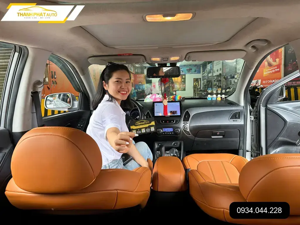 Bộ Bọc Ghế Da Hyundai Tucson 2026 - Địa Chỉ Lắp Đặt Uy Tín TPHCM