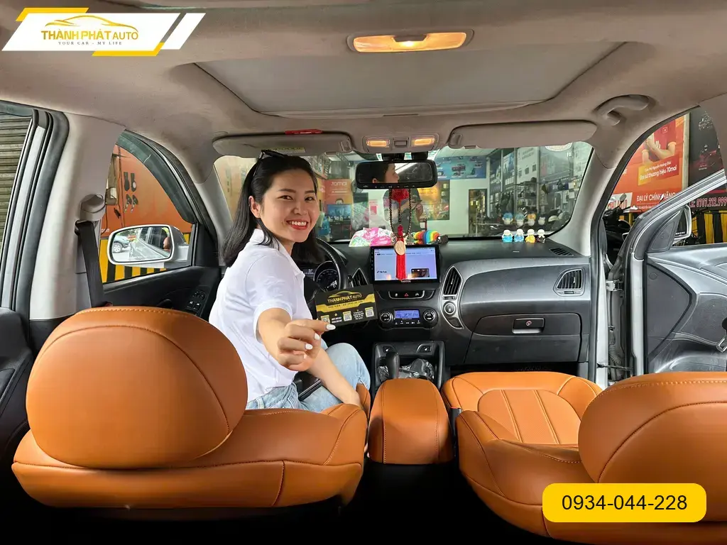 Bọc Ghế Da Cao Cấp Hyundai Tucson - Trung Tâm Lắp Đặt Uy Tín Quận 5 TPHCM