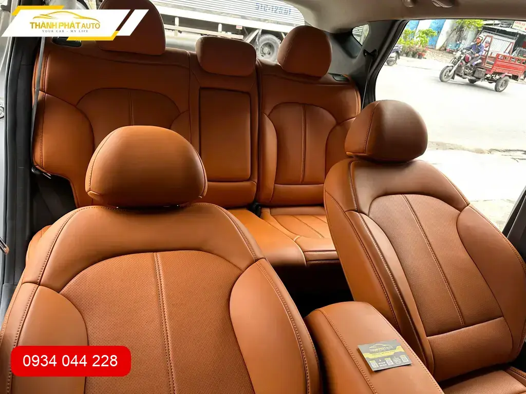 Bọc Ghế Da Cao Cấp Hyundai Tucson - Trung Tâm Thi Công Uy Tín Tân Phú TPHCM ảnh thực tế 2