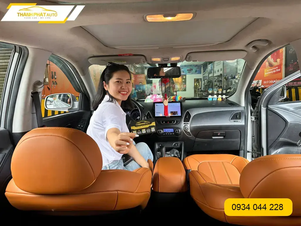 Bọc Ghế Da Hyundai Tucson - Trung Tâm Lắp Đặt Uy Tín TPHCM