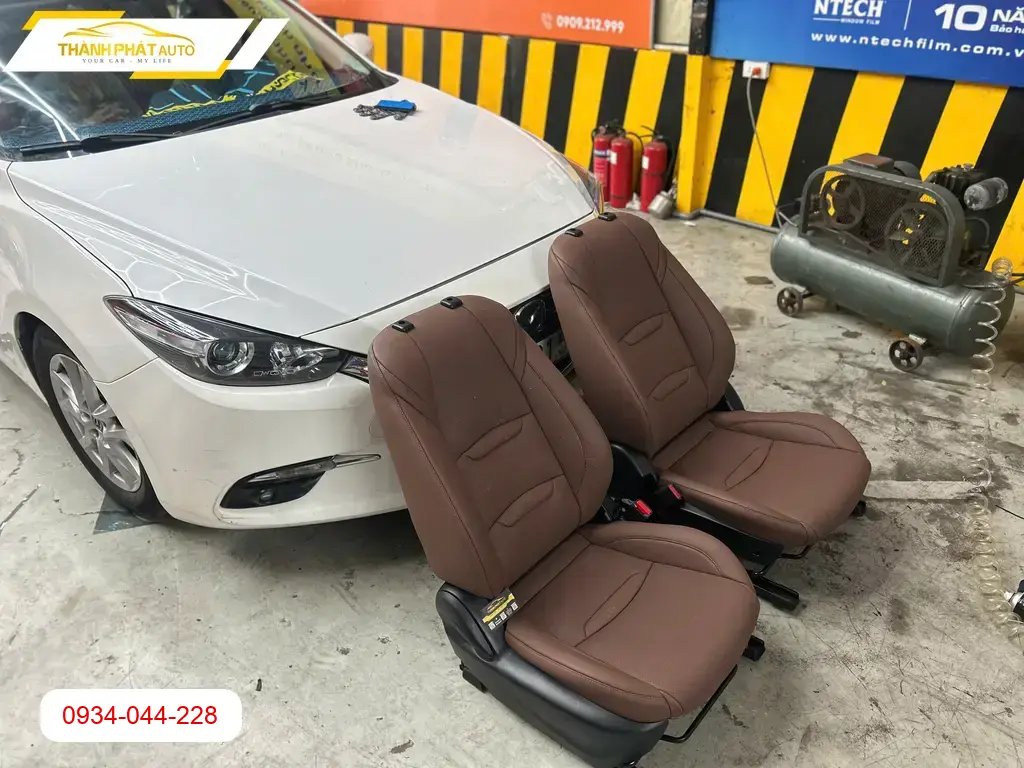 Bọc Ghế Da Mazda 3 2015 - Địa Chỉ Chuyên Nâng Cấp Uy Tín TPHCM
