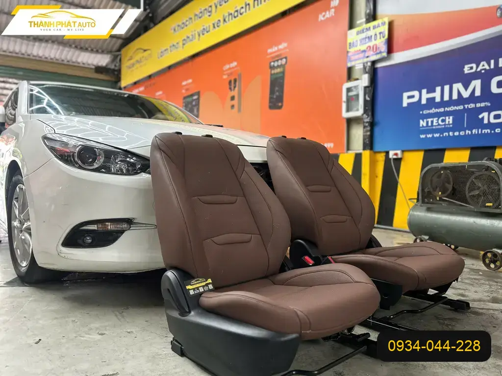 Bọc Ghế Da Mazda 3 2021 - Trung Tâm Bọc Ghế Uy Tín TPHCM ảnh thực tế 3