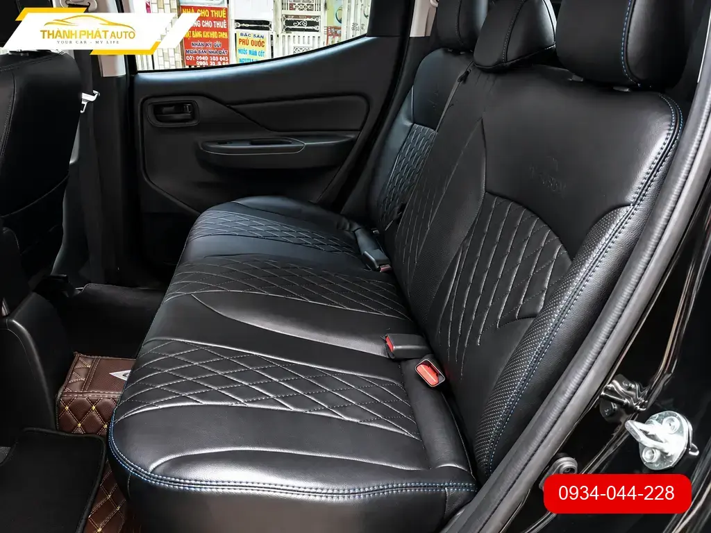 Bọc Ghế Da Mitsubishi Triton 2015 - Trung Tâm Lắp Đặt Chính Hãng TPHCM ảnh thực tế 2