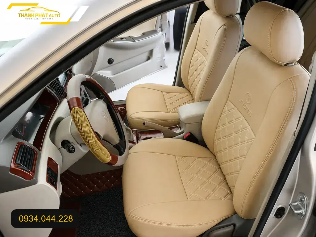 Bọc Ghế Da Toyota Altis Chính Hãng - Trung Tâm Thi Công Chuyên Nghiệp TPHCM