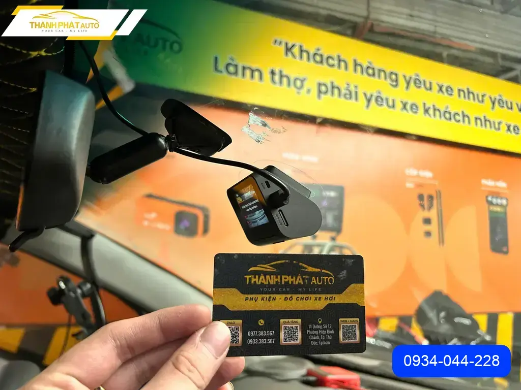 Camera Hành Trình Ô Tô Chevrolet Spark 2011 - Trung Tâm Lắp Đặt Uy Tín TPHCM ảnh thực tế 2