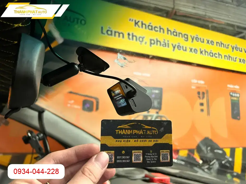 Camera Hành Trình Ô Tô Chevrolet Spark 2015 - Địa Chỉ Lắp Đặt Uy Tín TPHCM ảnh thực tế 3