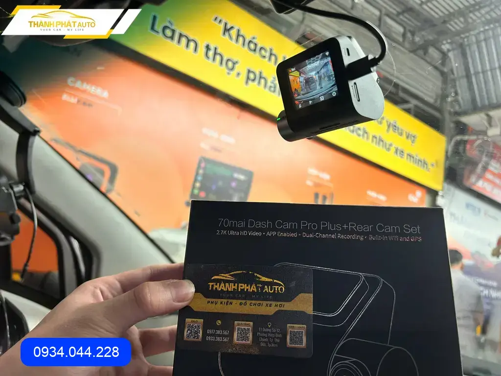 Camera Hành Trình Ô Tô Chevrolet Spark 2018 - Nơi Gắn Chính Hãng TPHCM ảnh thực tế 3