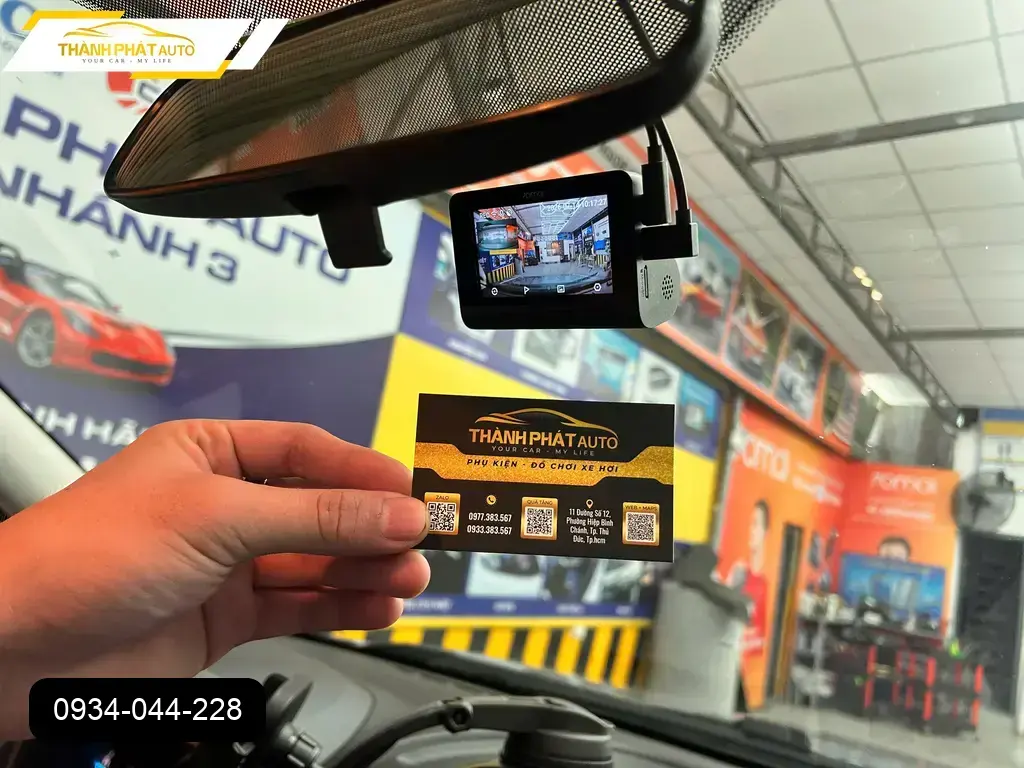 Camera Hành Trình Ford Ranger 2017 - Nơi Lắp Đặt Chính Hãng TPHCM ảnh thực tế 3