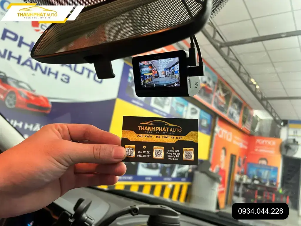 Camera Hành Trình Ford Ranger 2021 - Trung Tâm Lắp Đặt Uy Tín TPHCM ảnh thực tế 3
