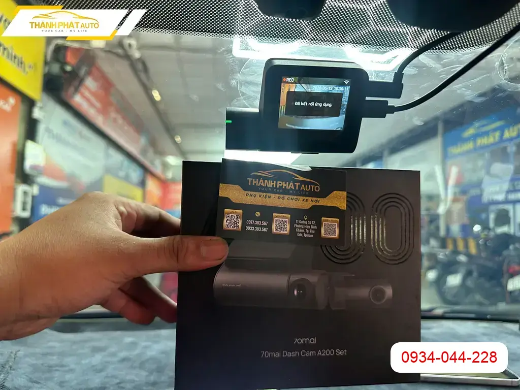 Camera hành trình Hyundai Elantra 2015 - Trung Tâm Gắn Chính Hãng TPHCM ảnh thực tế 2