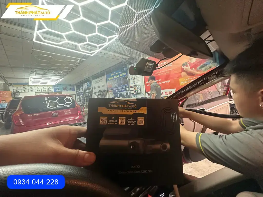 Camera Hành Trình Ô Tô Hyundai Elantra 2020 - Trung Tâm Lắp Đặt Uy Tín TPHCM ảnh thực tế 3