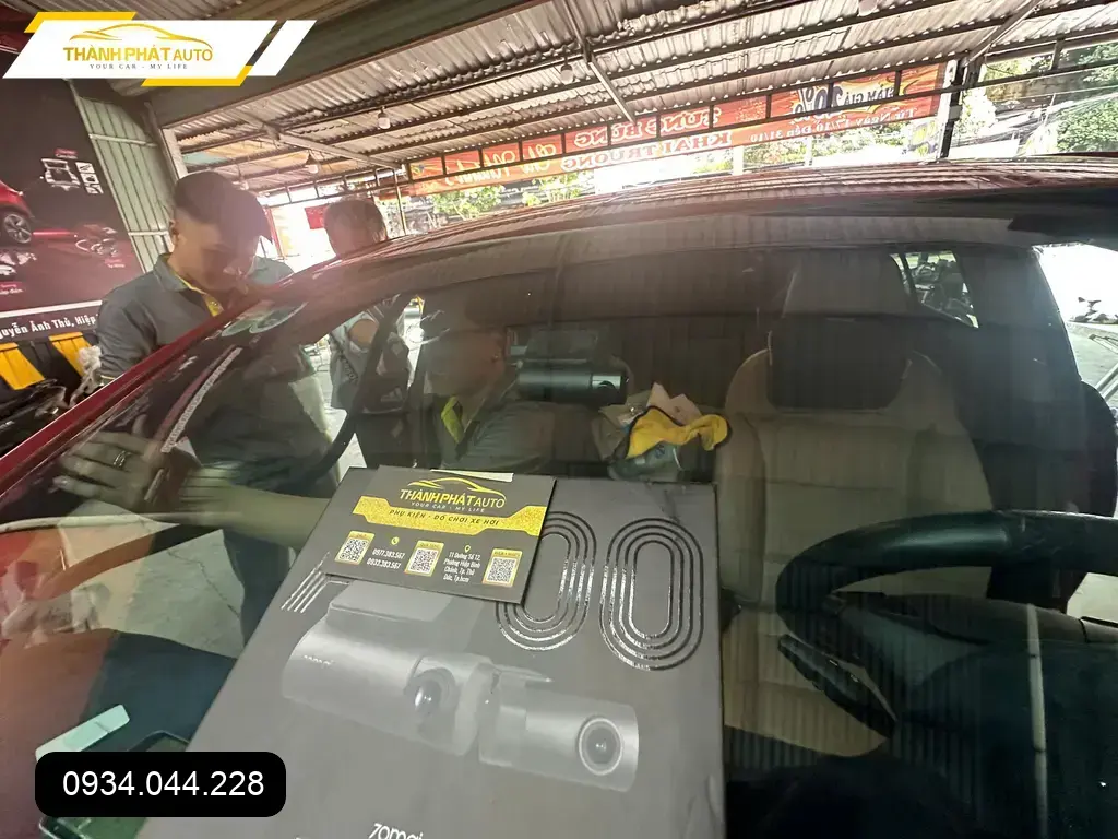 Camera hành trình Hyundai Elantra 2022 - Địa Chỉ Gắn Camera Uy Tín TPHCM ảnh thực tế 2