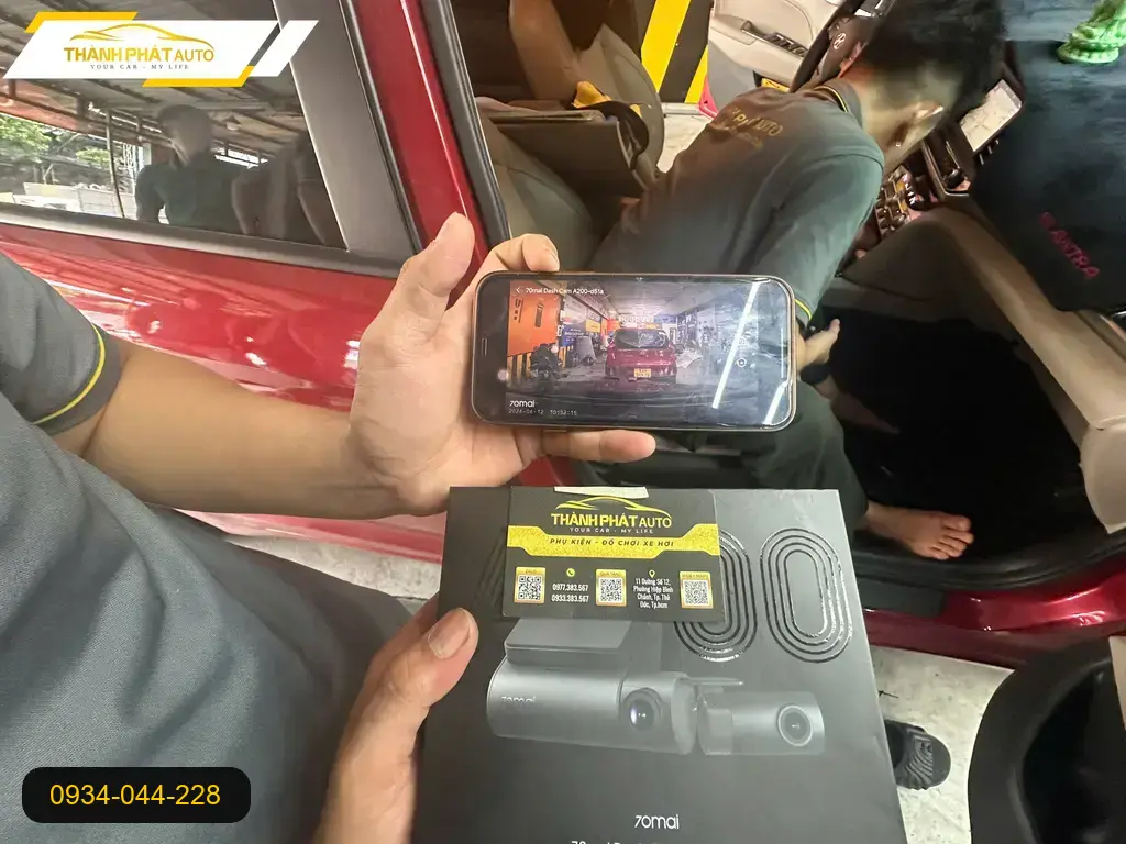Camera hành trình Hyundai Elantra 2022 - Địa Chỉ Gắn Camera Uy Tín TPHCM ảnh thực tế 3
