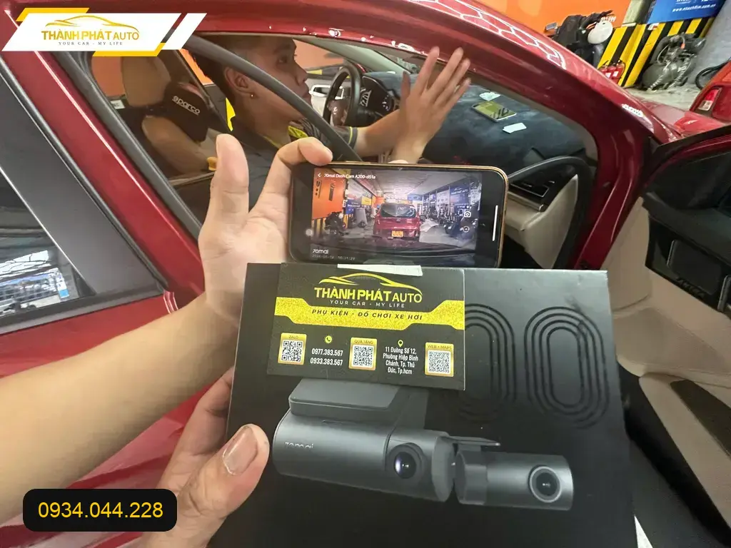 Camera hành trình Hyundai Elantra 2024 - Địa Chỉ Lắp Đặt Uy Tín TPHCM ảnh thực tế 2