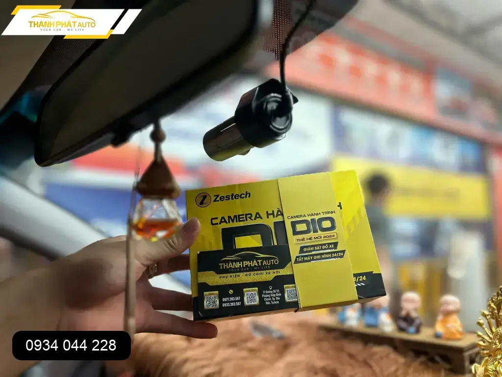 Camera Hành Trình Ô Tô Hyundai i10 2019 - Trung Tâm Lắp Đặt Uy Tín TPHCM ảnh thực tế 2