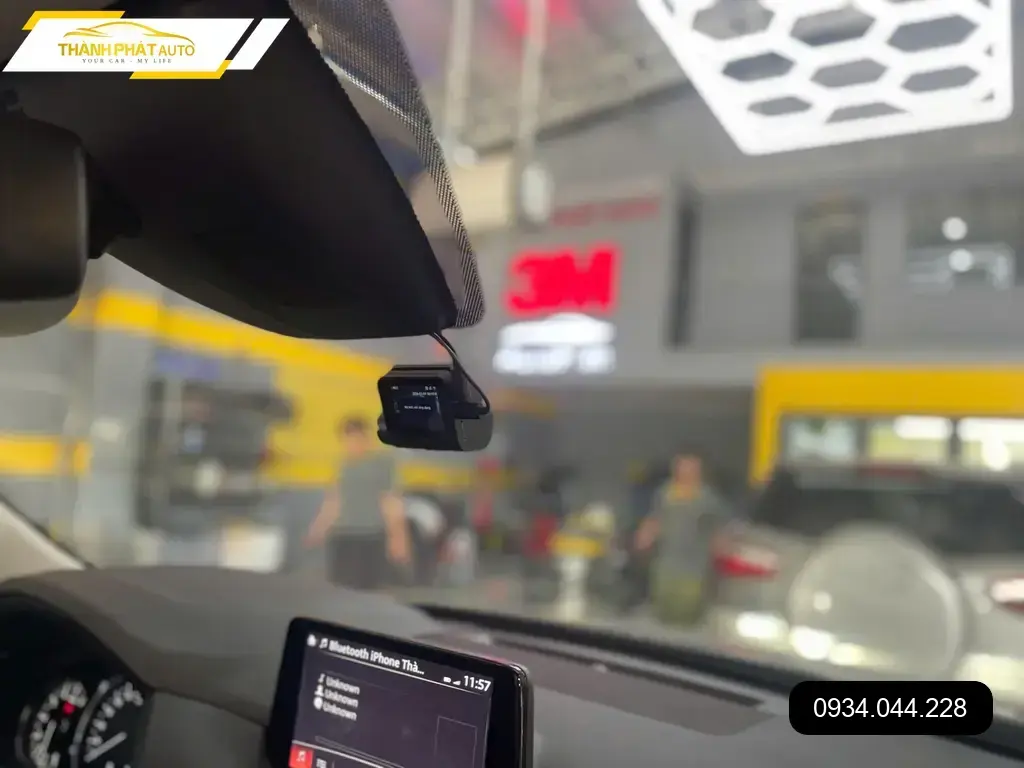 Camera Hành Trình Ô Tô Mazda CX5 2019 - Trung Tâm Lắp Đặt Uy Tín TPHCM ảnh thực tế 3