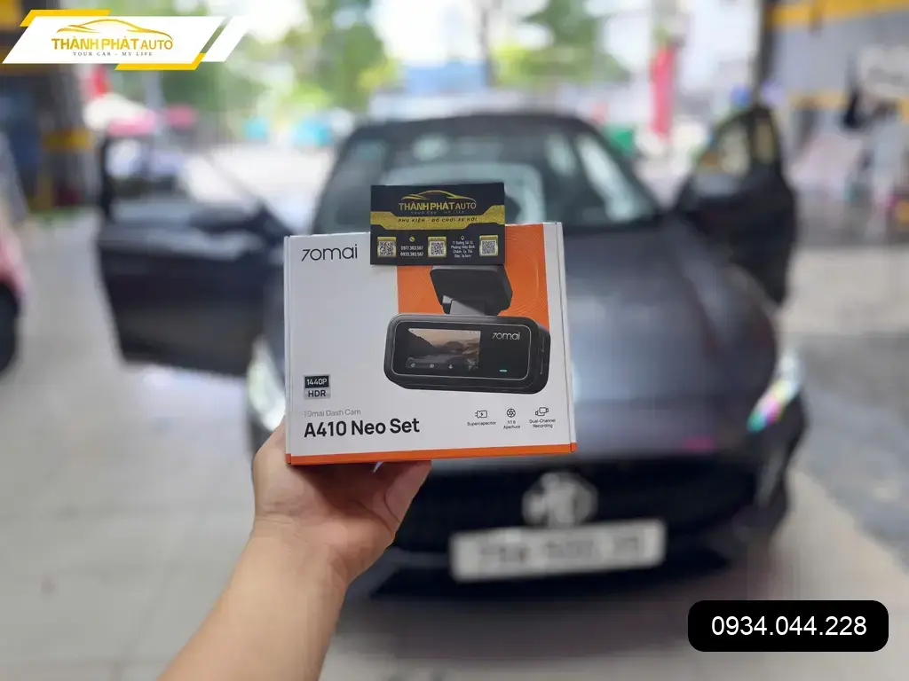 Chị Thảo lắp Camera hành trình MG5 tại Quận 9 để ghi lại lộ trình an toàn ảnh thực tế 2