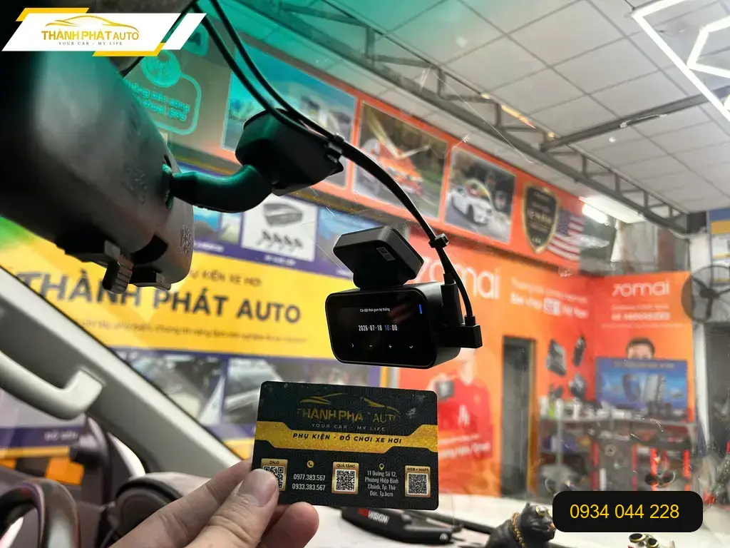 Camera Hành Trình Ô Tô Toyota Fortuner 2025 - Nơi Gắn Uy Tín TP.HCM ảnh thực tế 3