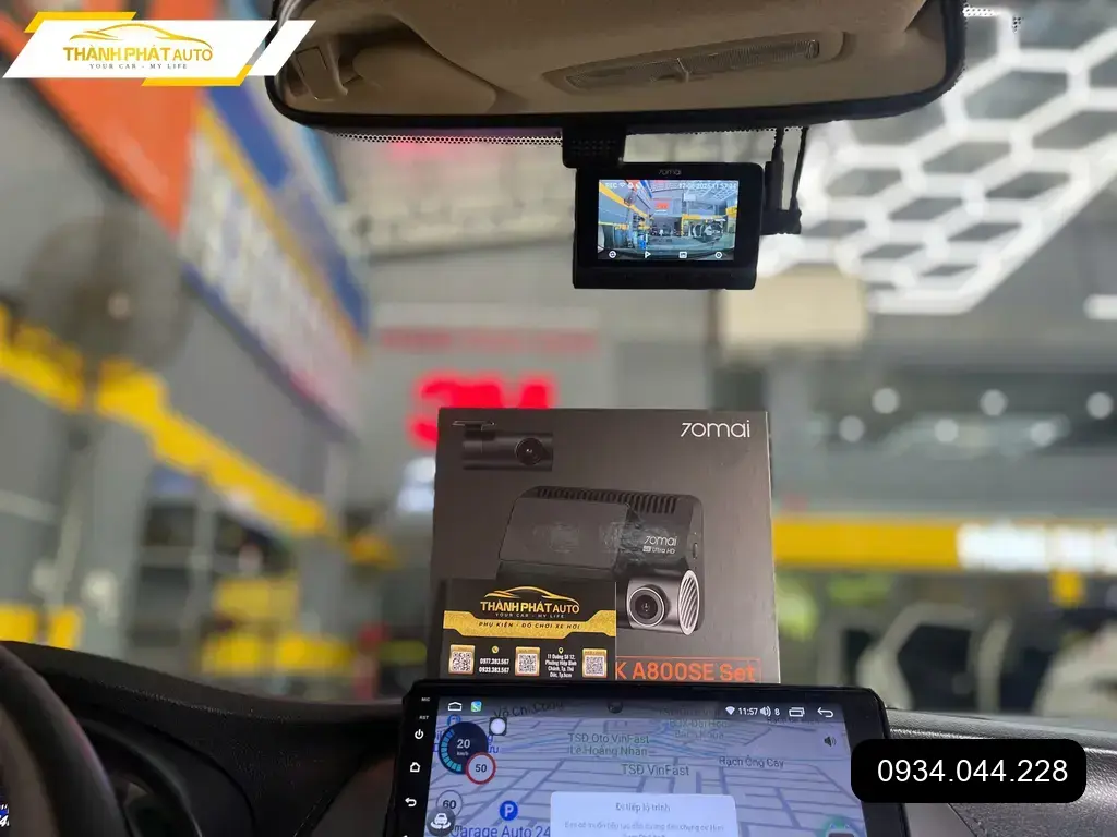 Camera Hành Trình Ô Tô Toyota Vios 2017 - Địa Chỉ Lắp Đặt Uy Tín TPHCM