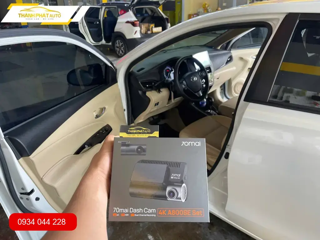 Camera Hành Trình Ô Tô Toyota Vios 2019 - Trung Tâm Lắp Đặt Uy Tín TPHCM