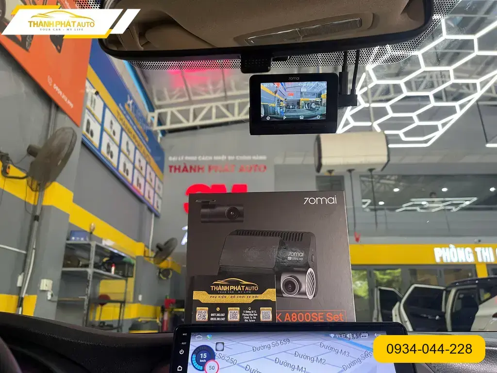 Camera Hành Trình Ô Tô Toyota Vios 2019 - Trung Tâm Lắp Đặt Uy Tín TPHCM ảnh thực tế 2