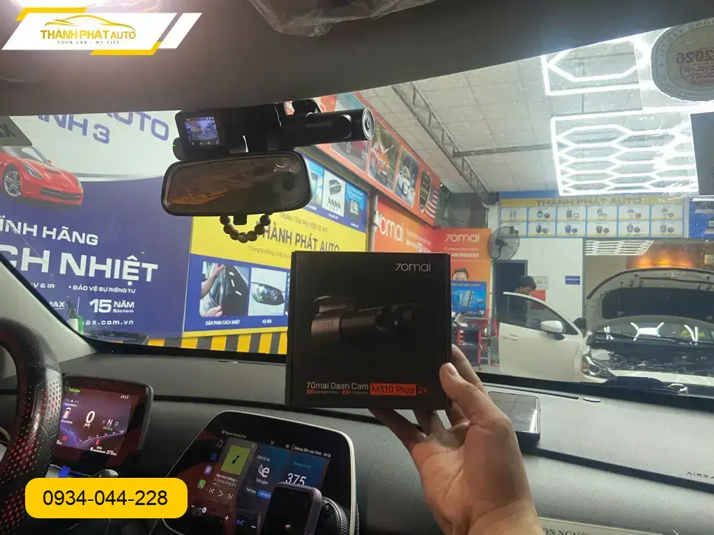 Camera Hành Trình Ô Tô VinFast VF5 2023 - Trung Tâm Lắp Đặt Chính Hãng TPHCM ảnh thực tế 2
