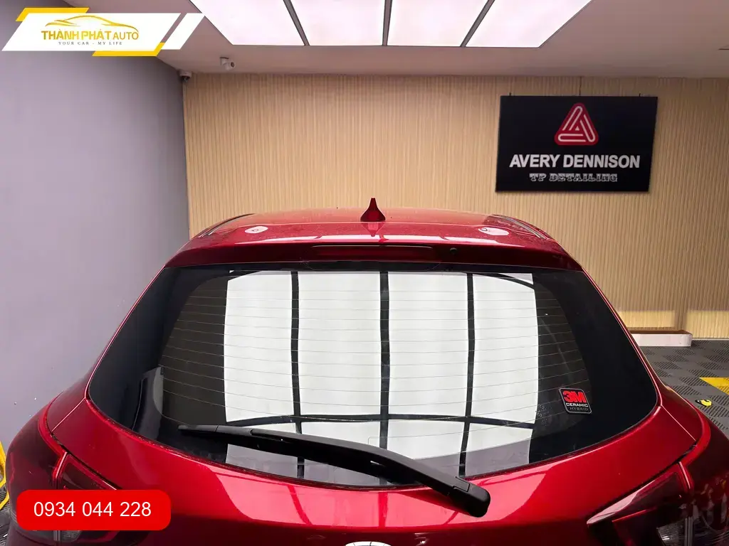 Dán Phim Cách Nhiệt Mazda 2 2013 - Trung Tâm Lắp Đặt Chính Hãng TPHCM ảnh thực tế 2