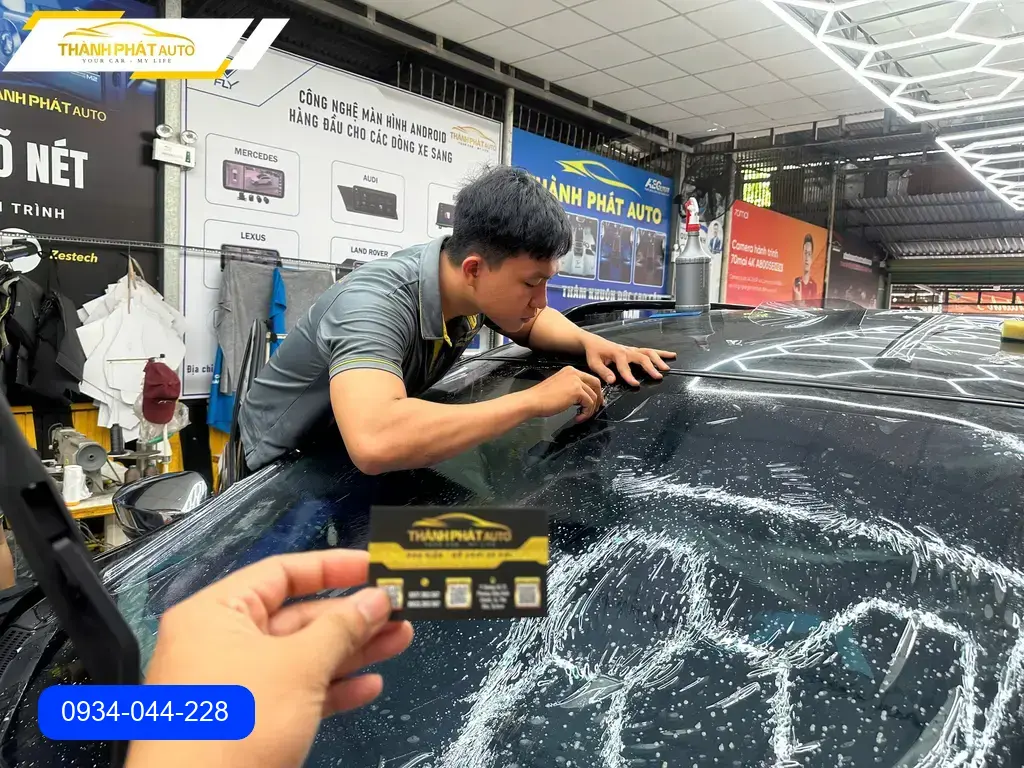 Dán Phim Cách Nhiệt Ô Tô Mitsubishi Xpander 2023 - Trung Tâm Uy Tín TPHCM