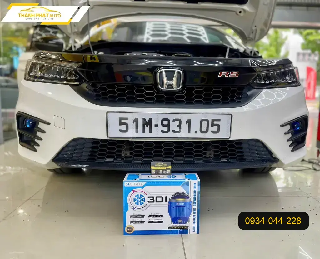 Độ Đèn Ô Tô Honda City 2021 - Trung Tâm Nâng Cấp Đèn Uy Tín TPHCM