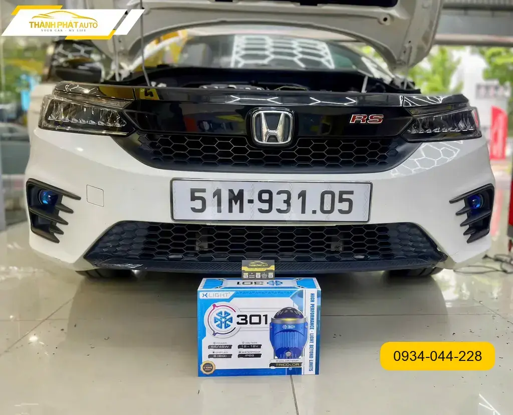 Độ Đèn Ô Tô Honda City 2022 - Trung Tâm Độ Đèn Uy Tín TP.HCM ảnh thực tế 2