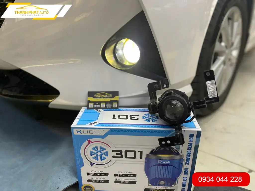 Độ Đèn Ô Tô Hyundai Accent 2023 - Trung Tâm Độ Đèn Uy Tín TPHCM