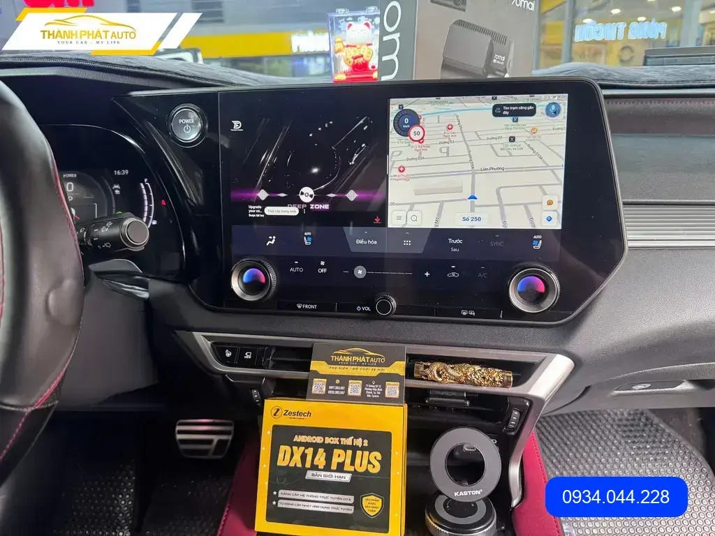 Chị Thảo nâng cấp Android Box cho Lexus RX500 ở Quận 9 xem giải trí tiện lợi ảnh thực tế 4