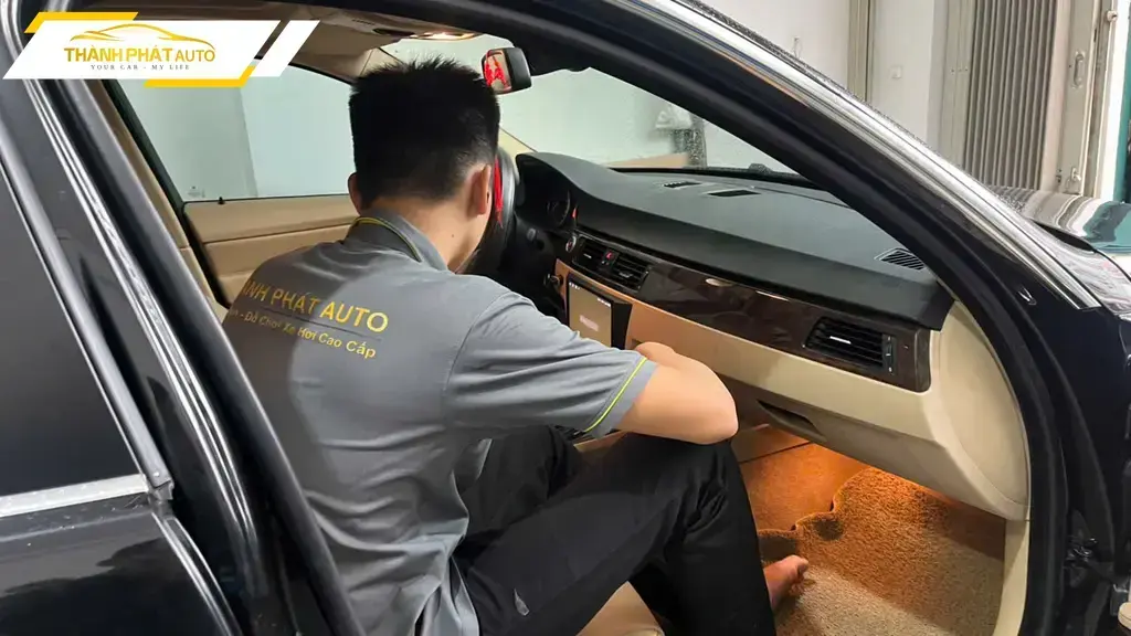Màn Hình Android Ô Tô BMW 325i - Trung Tâm Lắp Đặt Chính Hãng TPHCM ảnh thực tế 2