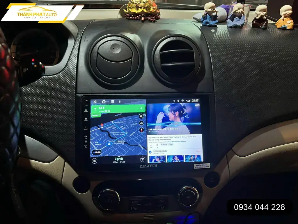 Màn Hình Android Ô Tô Chevrolet Aveo - Địa Chỉ Lắp Đặt Uy Tín TPHCM ảnh thực tế 2